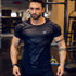 Men Compression Quick Dry Bodybuilding Workout Gym T-shirt