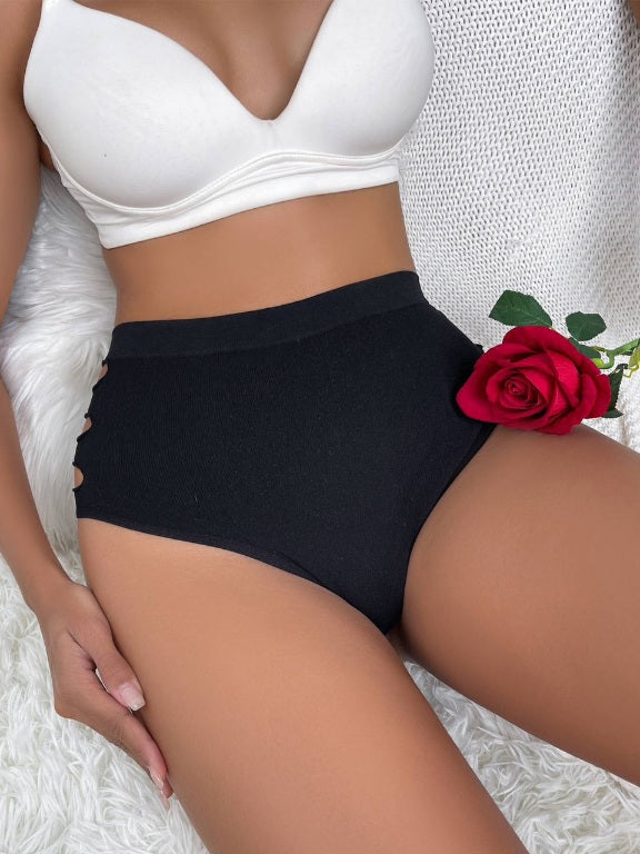 Seamless High Waist Tummy Control Shapewear Underwear Thong for Women