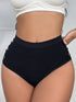 Seamless High Waist Tummy Control Shapewear Underwear Thong for Women