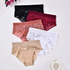 Women's Lingerie Floral Lace Panties Seamless High-waist Underwear