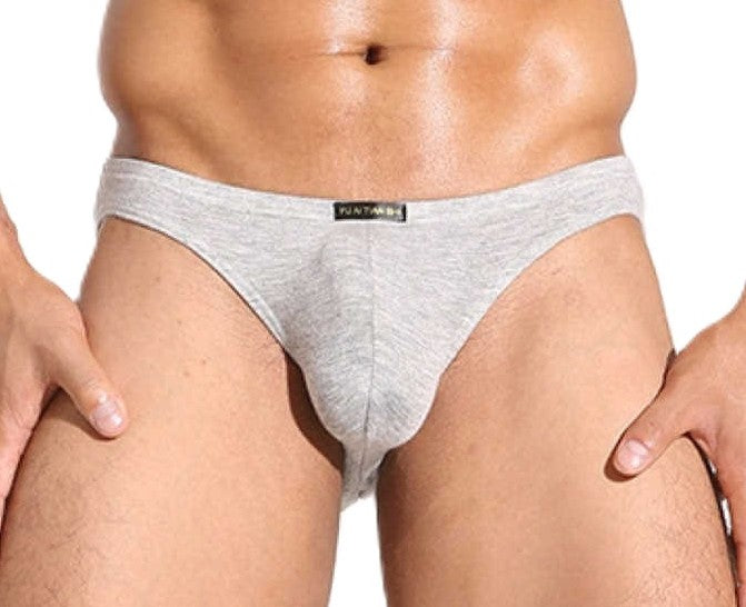 Men's Modal Briefs Soft Cool Low-Rise Sexy U Convex Underwear