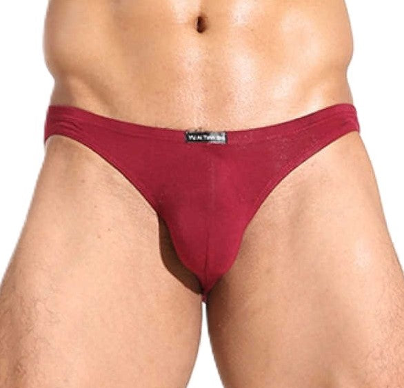 Men's Modal Briefs Soft Cool Low-Rise Sexy U Convex Underwear