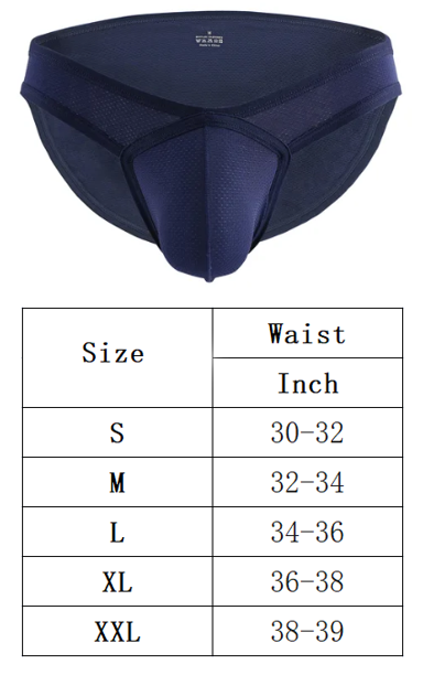 Sexy Men's Soft Breathable Underwear, Bulge Pouch Briefs