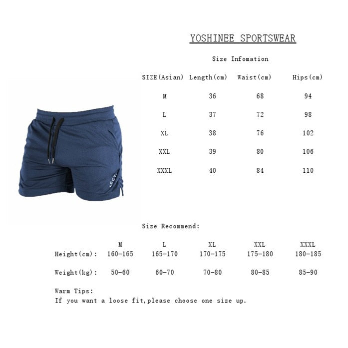 Light Weight Men Gym Shorts