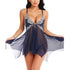 Sleepwear Transparent Lace Baby-doll Dress