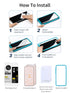 iPhone Full Cover Protector de vidrio templado HD