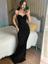 Elegant Women Solid Satin Backless Sexy Party Dress