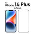 iPhone Full Cover Tempered Glass Protector HD