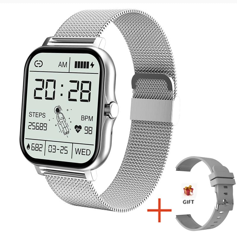 Smart Watch For Men Women Full Touch Screen